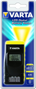 Varta elemteszter LCD kijelzővel (891101401)